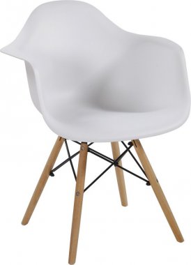 Jídelní židle SHELL II bílá