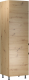 Vysoká skříň LANGEN D60ZL pro vestavnou lednici, levá, dub artisan
