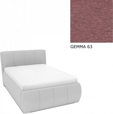 Čalouněná postel AVA EAMON UP 160x200, s úložným prostorem, GEMMA 63