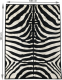 Koberec, vzor zebra, 100x140, ARWEN