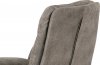 Jídelní židle DCH-256 BR3, hnědá látka/kov