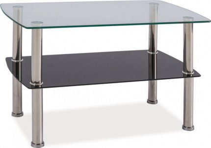 Konferenční stolek IRENE sklo/chrom