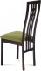 Jídelní židle BC-12481 BK, BEZ SEDÁKU masiv buk, barva wenge