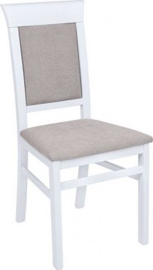 židle ALLANIS 2  bílá teplá (TX098)/Adel 3 taupe***