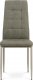 Jídelní židle DCL-397 CRM2, krémová látka/kov