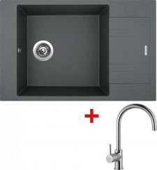 Sinks VARIO 780 Titanium+Vitalia lesklá - VA72VICL