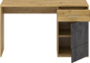 Psací stůl ERIDAN P2, dub artisan/šedý beton