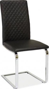 Jídelní čalouněná židle H-370 černá