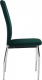 Jídelní židle OLIVA NEW, smaragdová Velvet látka/chrom