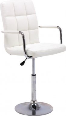 Barová židle C-152 bílá