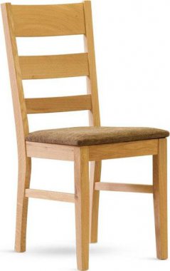 Dřevěná jídelní židle PAUL látka