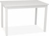 Jídelní stůl FIORD bílý 110x70, bílá
