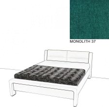 Čalouněná postel AVA CHELLO 160x200, MONOLITH 37
