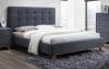 Čalouněná postel MELISSA 160x200, šedá