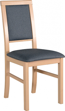 NIEL 3 - (NILO 3 ) jídelní židle- Dub sonoma/ tmavě šedá č.8*** - kolekce "DRE" ****VÝPRODEJ