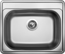 Sinks COMFORT 600 V 0,6mm matný - STSCOM6005006V