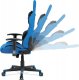 Kancelářské herní křeslo KA-F05 BLUE, modrá