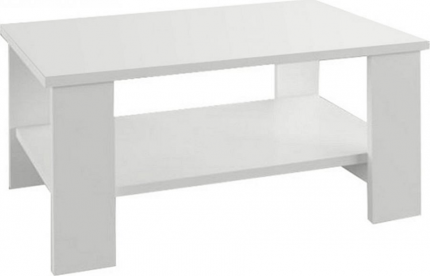 Konferenční stolek BERNARDO, bílá