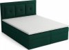 Čalouněná postel MIRABEL PLUS BOX 160x200, s úložným prostorem, výběr látek