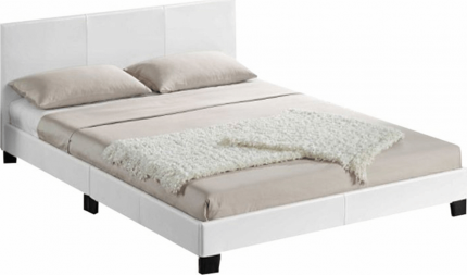 Čalouněná postel DANETA 180x200, bílá