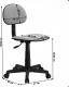 Kancelářská židle, šedá/černá, SALIM NEW
