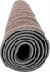 Koberec, světle šedá/vzor ve slonovinové, 57x90, DESTA