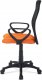 Dětská židle KA-B047 ORA, oranžová/černý plast