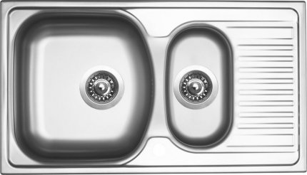Sinks TWIN 780.1 V 0,6mm matný - STSTWM78044016V
