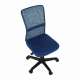 Dětská židle GOFY, modrá/vzor/černá