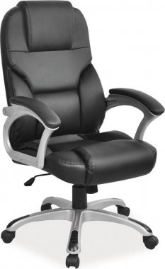 Kancelářská židle Q-077 černá