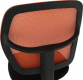 Dětská židle MESH, oranžová/černá
