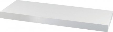Nástěnná polička 60 cm, P-001 WT2 barva bílá. Baleno v ochranné fólii 1ks/ctn. 
