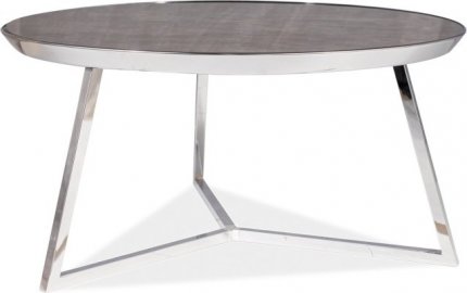 Konferenční stolek TEMIDA B mramor/chrom
