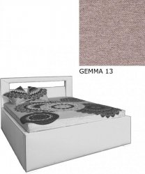 Čalouněná postel AVA LERYN 160x200, s úložným prostorem, GEMMA 13