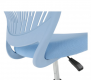 Dětská židle SELVA, modrá/chrom
