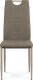 Jídelní židle DCL-393 CAP2, cappuccino látka/kov