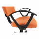 Kancelářská židle TAMSON, oranžová/černá