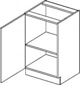 Spodní kuchyňská skříňka GOBI D50L, 1-dveřová, dub sonoma