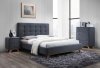 Čalouněná postel MELISSA 160x200, šedá