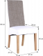 Židle, natural / bílá / melír, ARDON