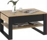 Konferenční stolek KANTA 09 se zásuvkou, dub artisan/černá