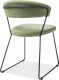 Jídelní čalouněná židle HELIX zelená