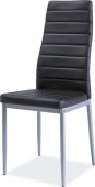 Jídelní židle H-261 Bis černá/alu