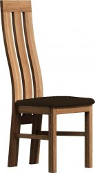 Dřevěná jídelní židle PARIS jasan světlý/Victoria 36