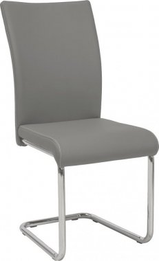 Jídelní čalouněná židle H-821 šedá