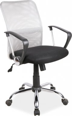 Kancelářská židle Q-078 šedá