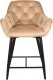 Barová židle BERI velvet tyrkysová/černý kov