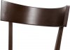 Dřevěná jídelní židle BC-3333 WAL, ořech/potah krémový