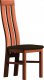Dřevěná jídelní židle PARIS dub stoletý/Victoria 36