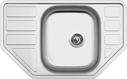 Rohový dřez Sinks CORNO 770 V 0,6mm matný - STSCRM7704806V